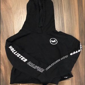 Hollister Cropped Hoodie